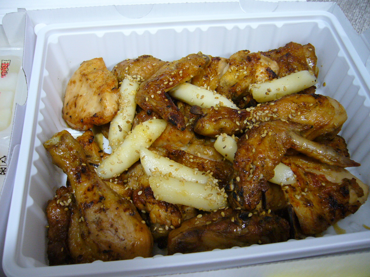 훌랄라치킨 참숯 간장바베큐