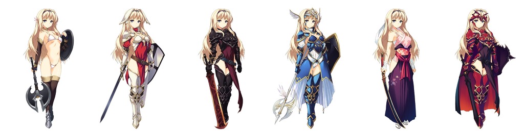 [psp] 투하트 던전 트러블러즈. 전캐릭터 의상 사진_17.jpg