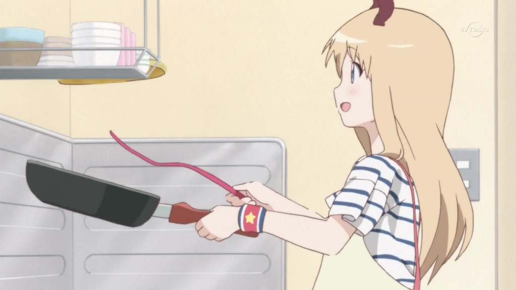 유루유리 6화 - 쿄코짱 팔찌봐바! 그거 북한국기 아냐? _2.jpg