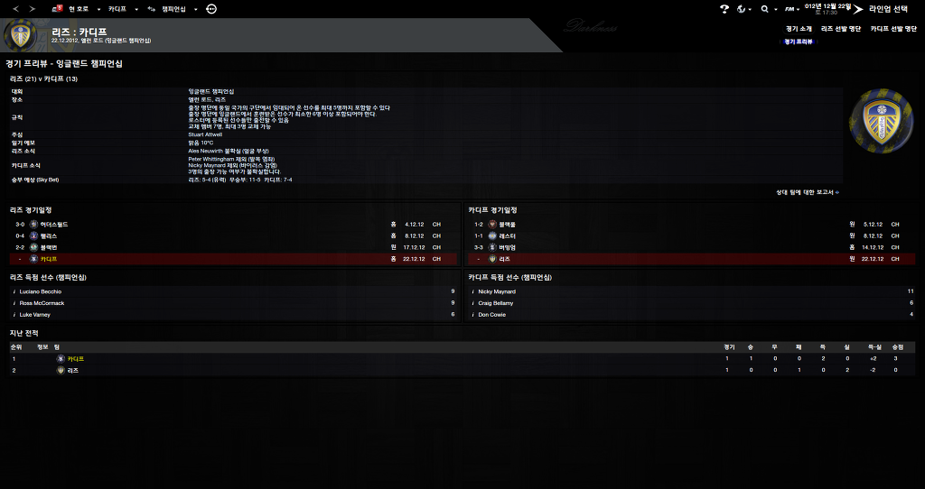 FM2013 - 카디프시티 ⑤ 분위기 반전_14.jpg