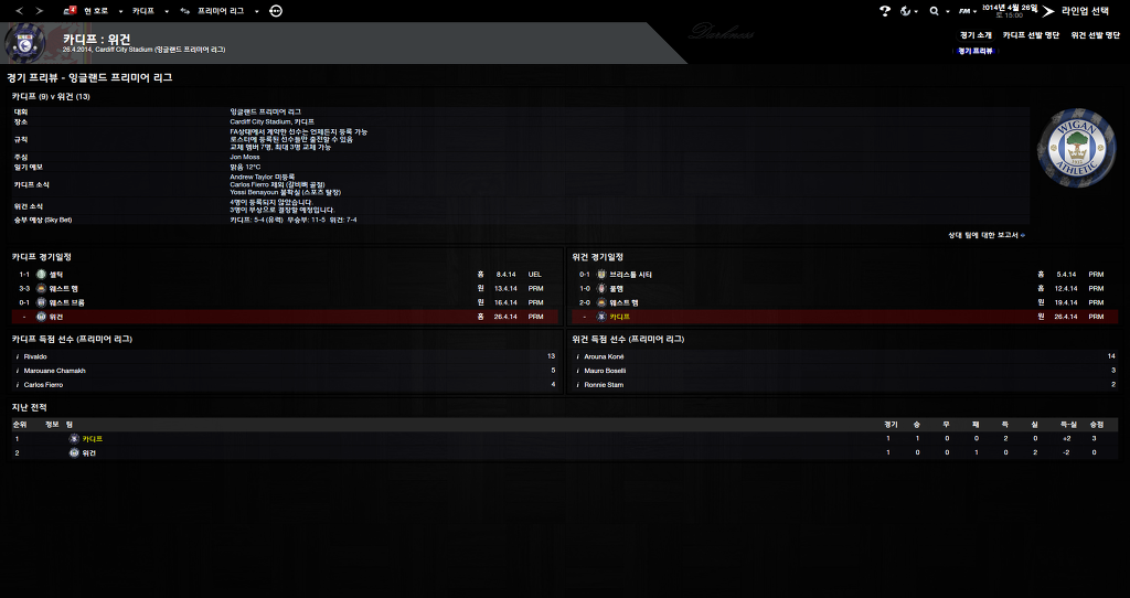 FM2013 - 카디프시티 ⑨ 망한 시즌._36.jpg