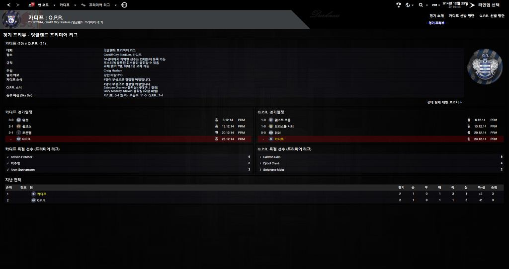 FM2013 - 카디프시티 ⑩ 2014-2015 시즌 시작.._40.jpg