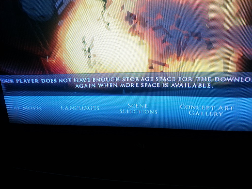 BDLIVE기능 관련 질문입니다. BR/DVD 갤러리