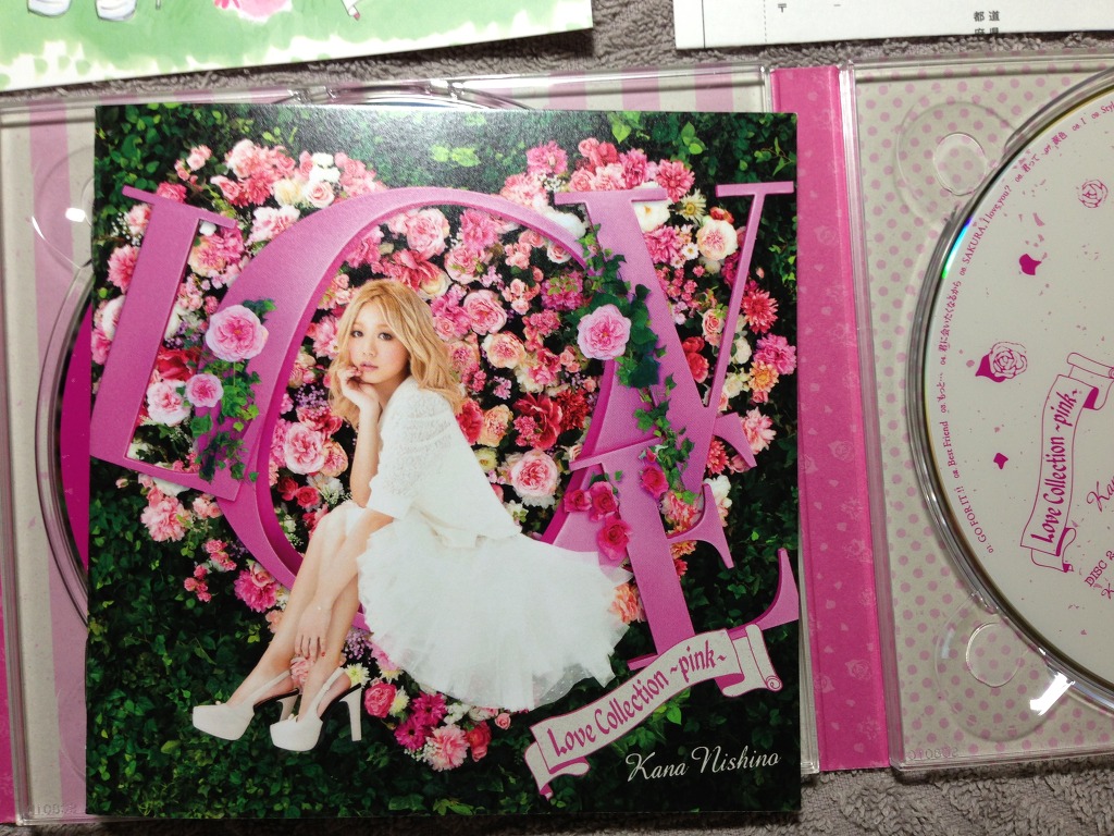 니시노 카나 5주년 베스트앨범 Love Collection ~pink~ , ~mint~_5.jpg