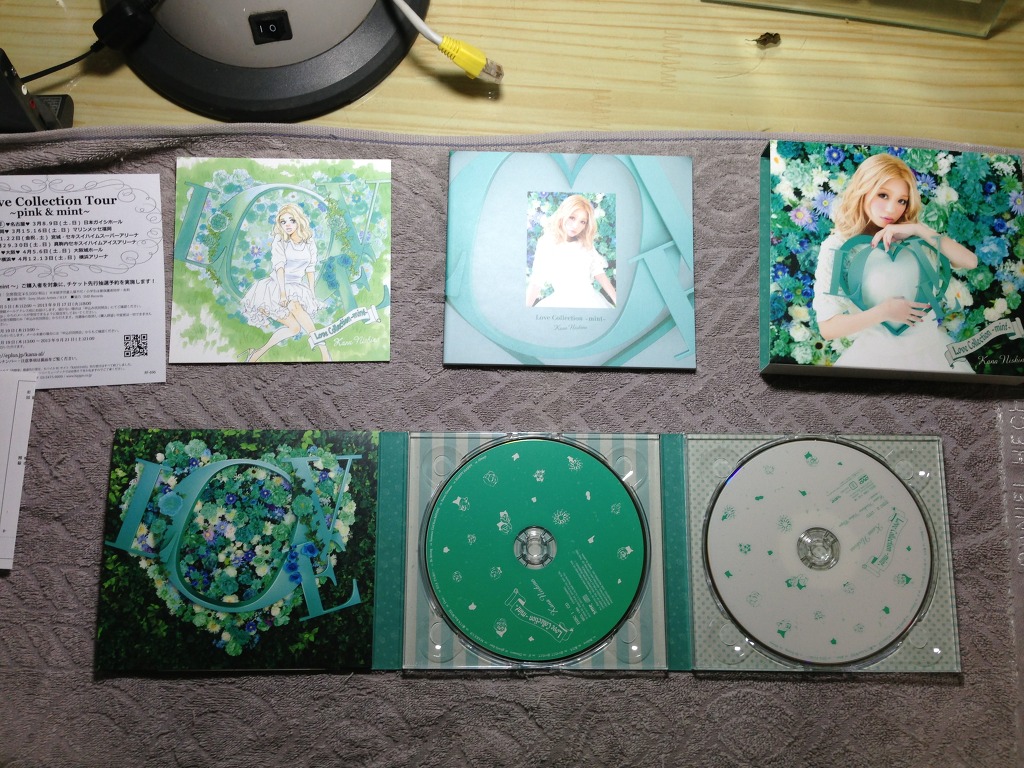 니시노 카나 5주년 베스트앨범 Love Collection ~pink~ , ~mint~_14.jpg