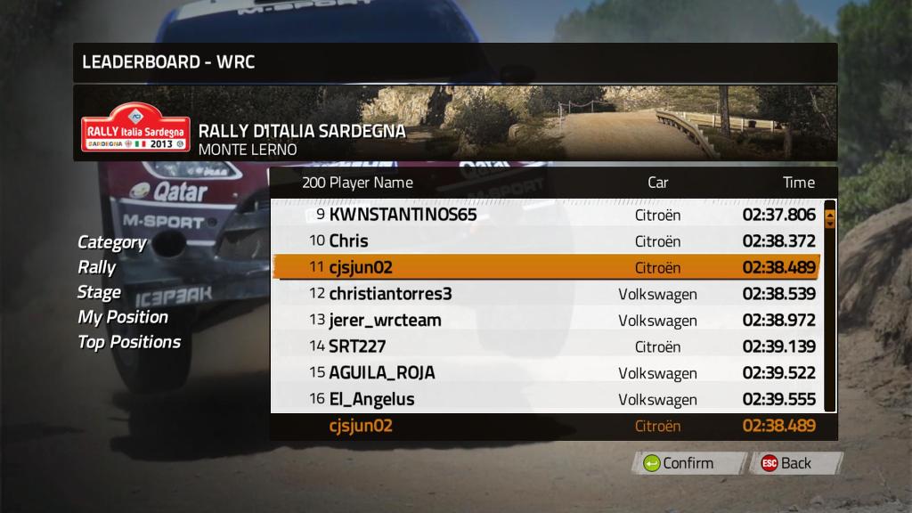 WRC4 이탈리아 Monte Lerno 리플레이 영상_2.jpg