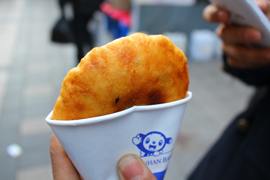 국제시장 부산 씨앗호떡 비빔당면