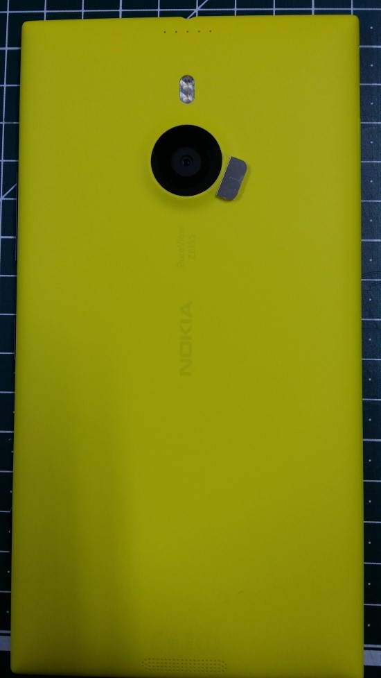 노키아 루미아1520 옐로우 3M모바일쉴드 필름 제작 _1.jpg