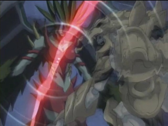 [유희왕 GX] 갑옷의 방어력이 없었다면 즉사였다_15.jpg