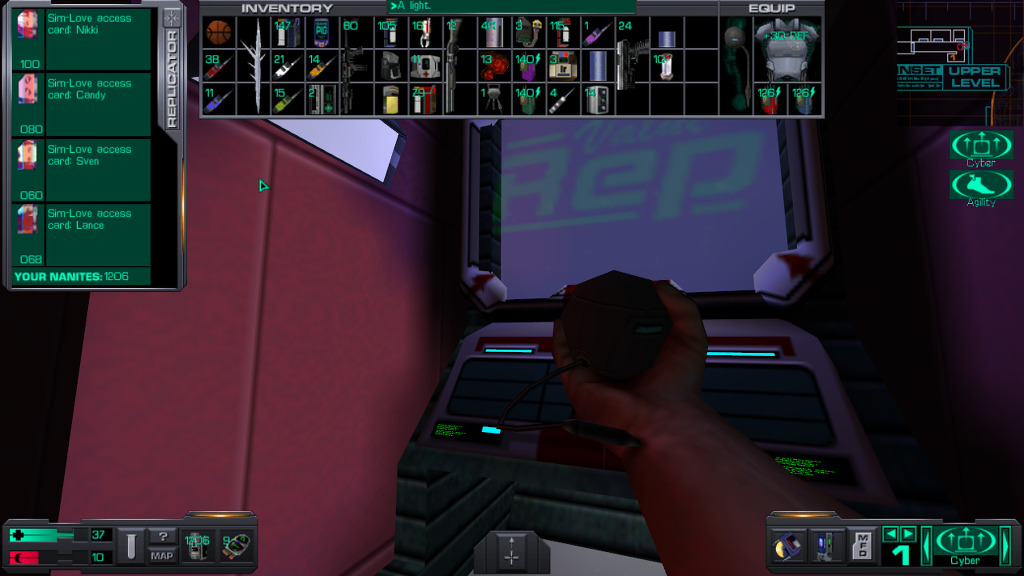 시스템 쇼크 2 - [20] 레크리에이션 덱 (3)_24.jpg