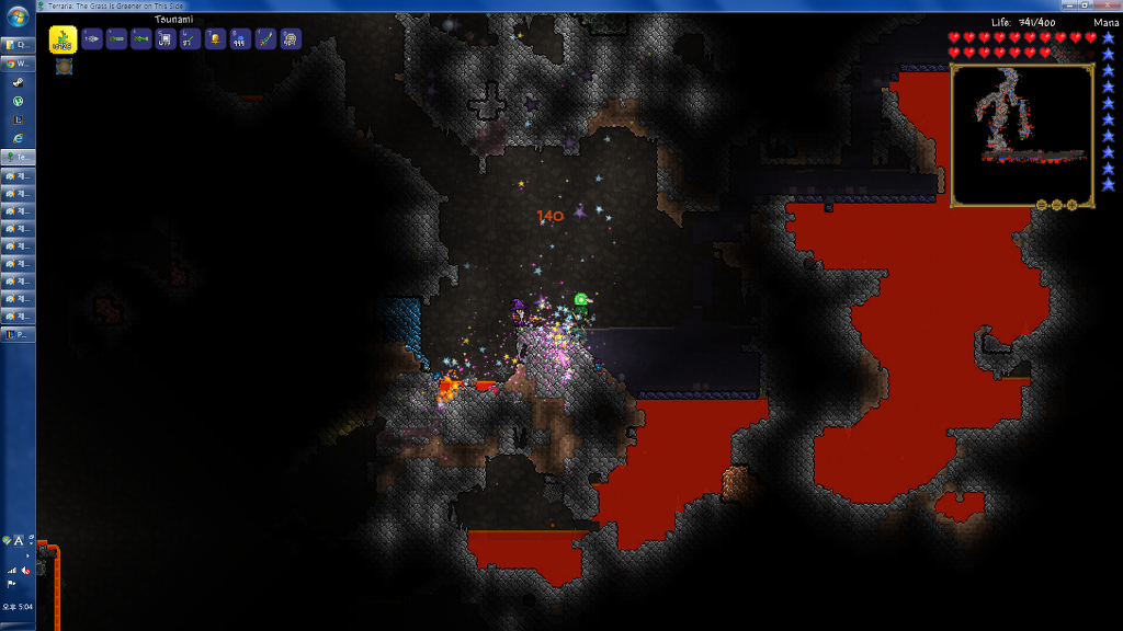 맵 지하에 가끔 고여 있는 지하수를 끌어다 마경에 퍼부었습니다_20.jpg