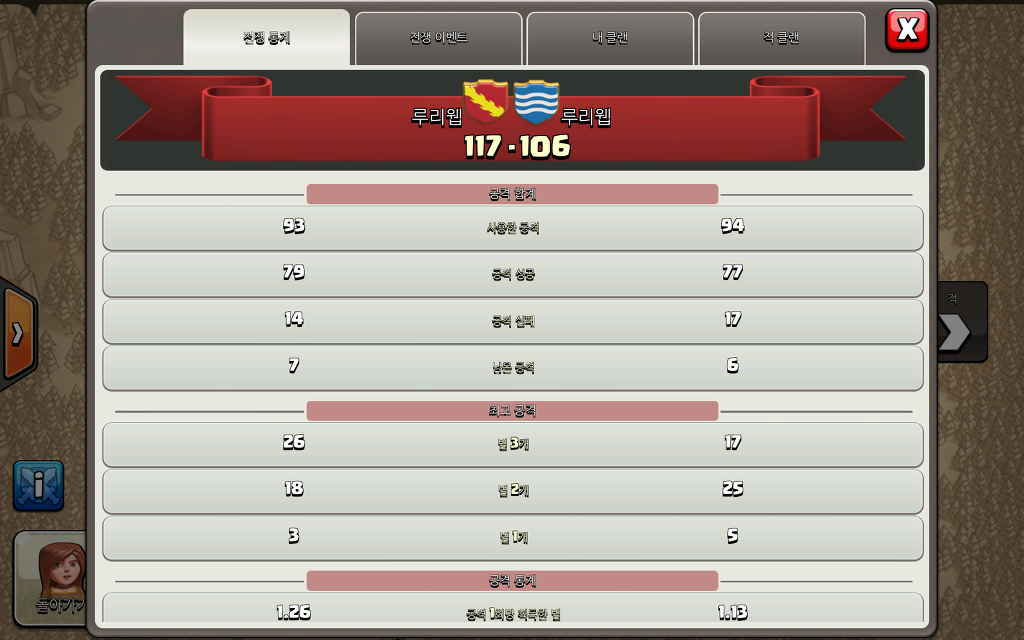 루리웹 클랜 클랜전 1기vs2기 리매치 결과_3.jpg