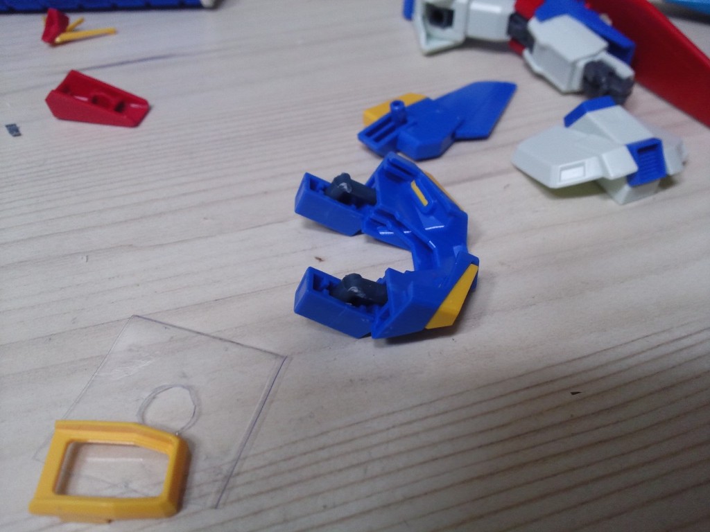 없어서 만들었다 피그마 소니코HG 더블제타 더블제타걸