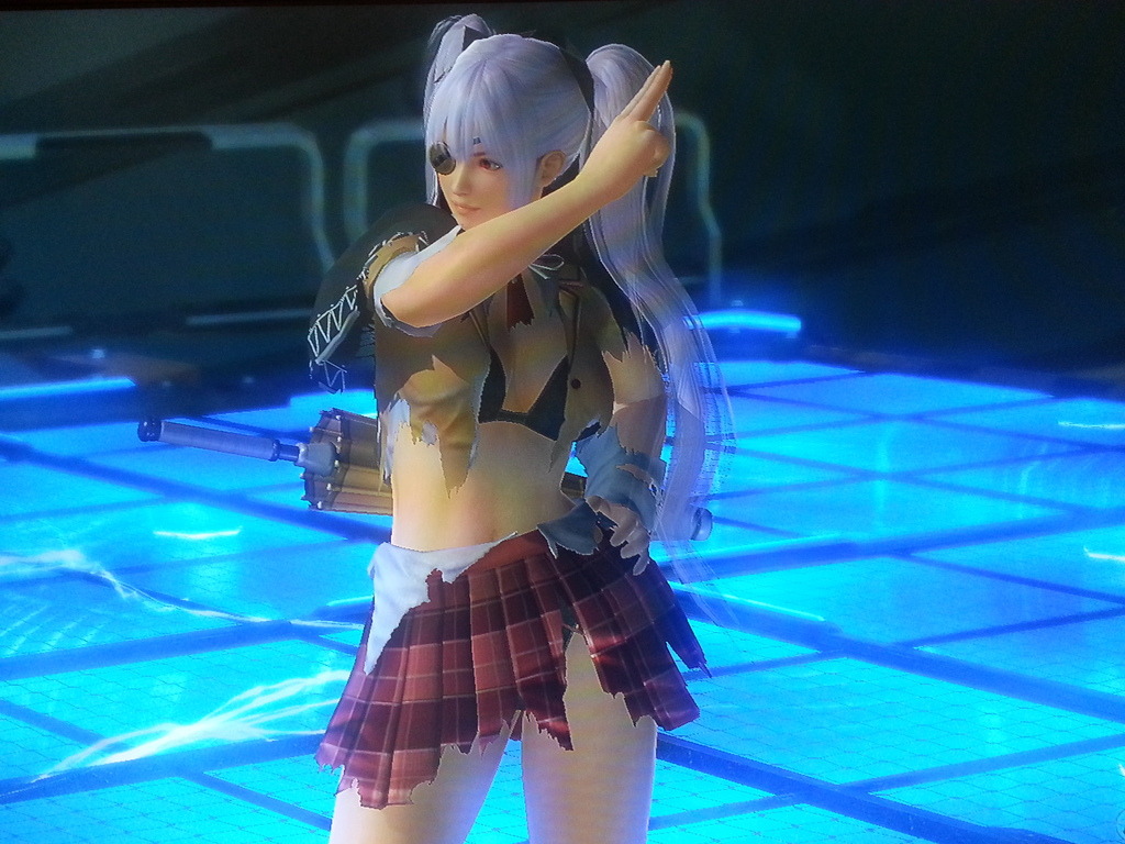 DOA5LR 섬란카구라 코스튬 전캐릭 파괴샷