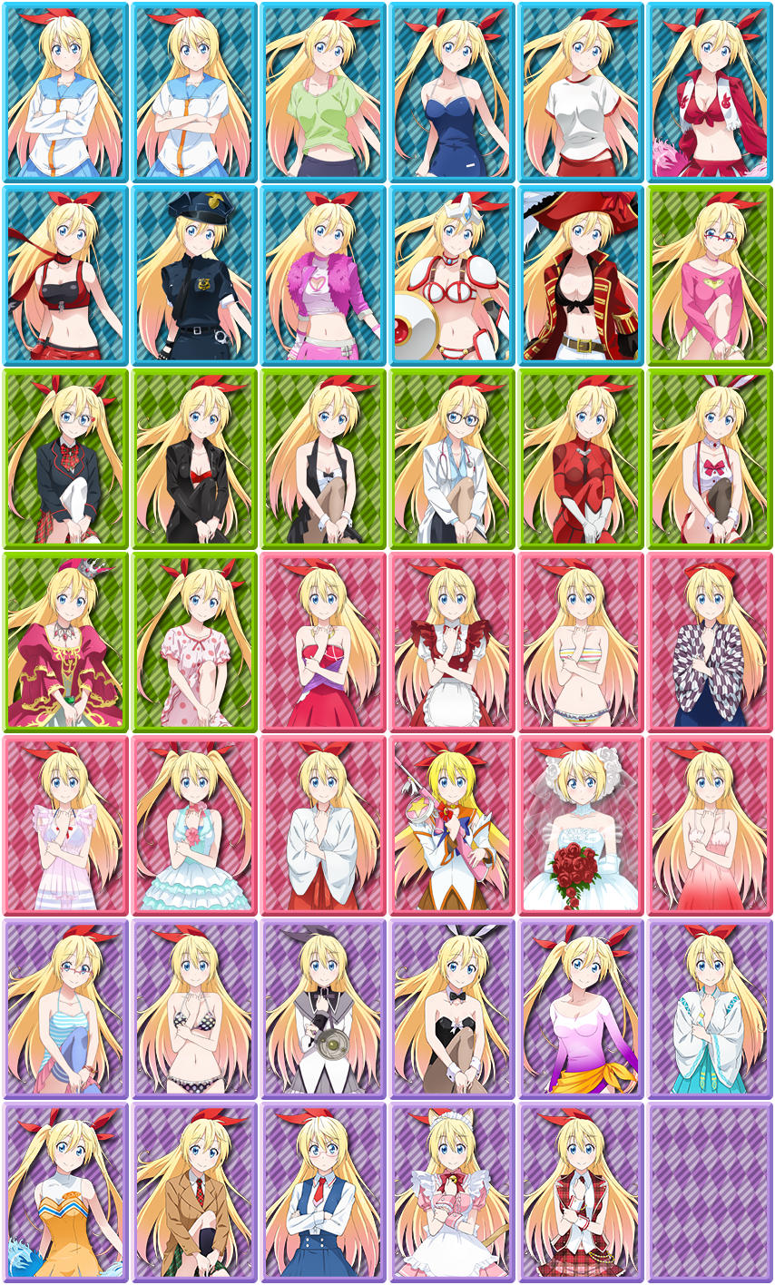 니세코이 마지코레 - 코스튬 목록 (그림도 같이)_1.jpg