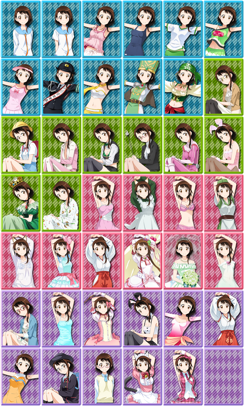 니세코이 마지코레 - 코스튬 목록 (그림도 같이)_2.jpg