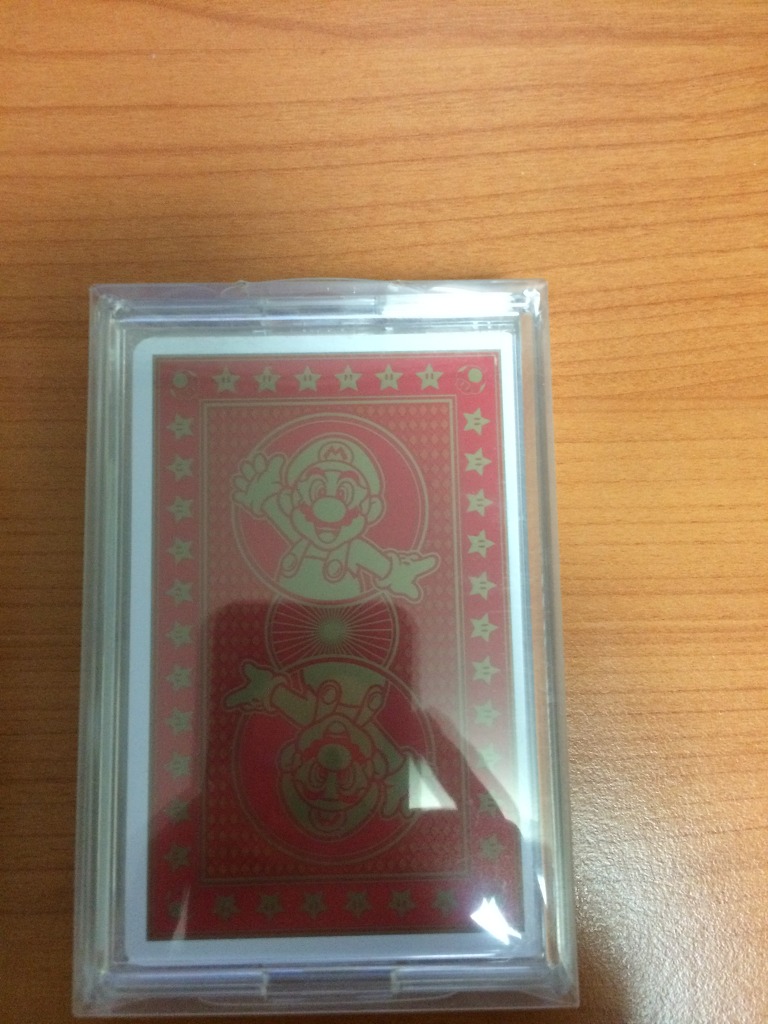 핵 귀여운 닌텐도 마리오 트럼프 카드 입니다! _3.jpg