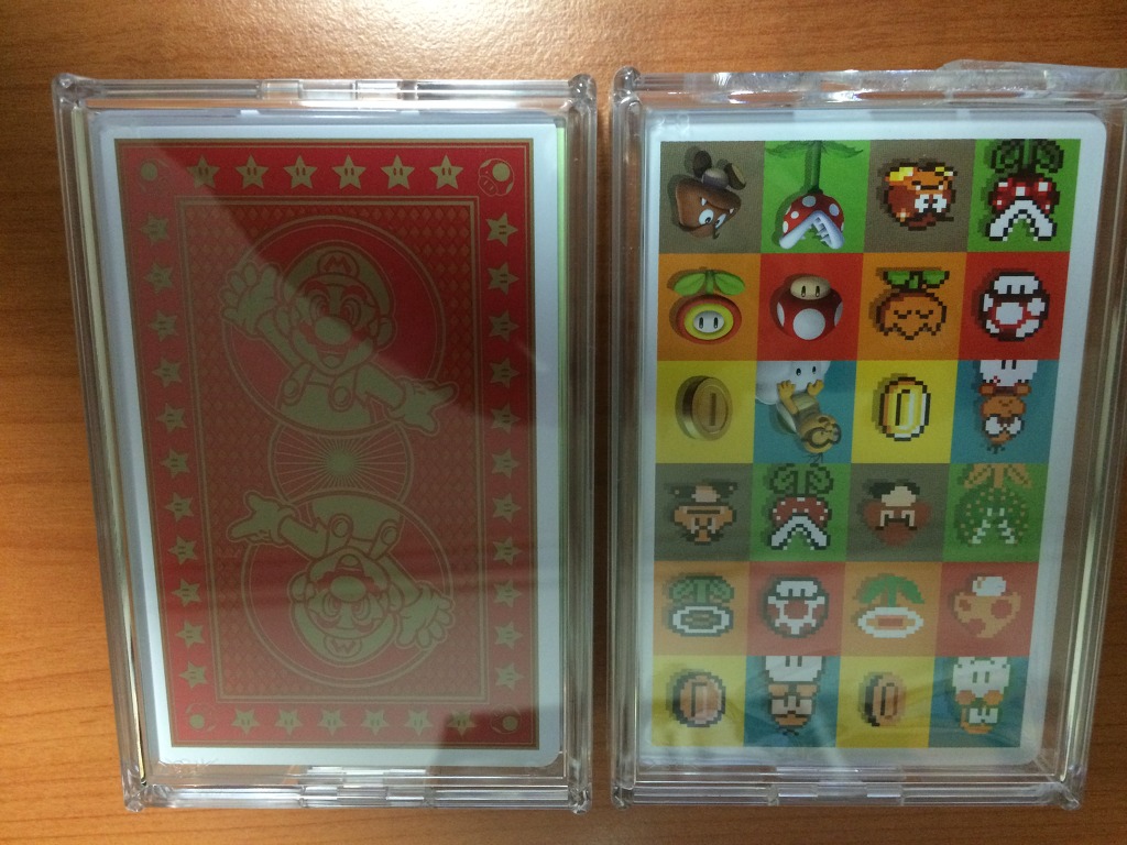핵 귀여운 닌텐도 마리오 트럼프 카드 입니다! _5.jpg