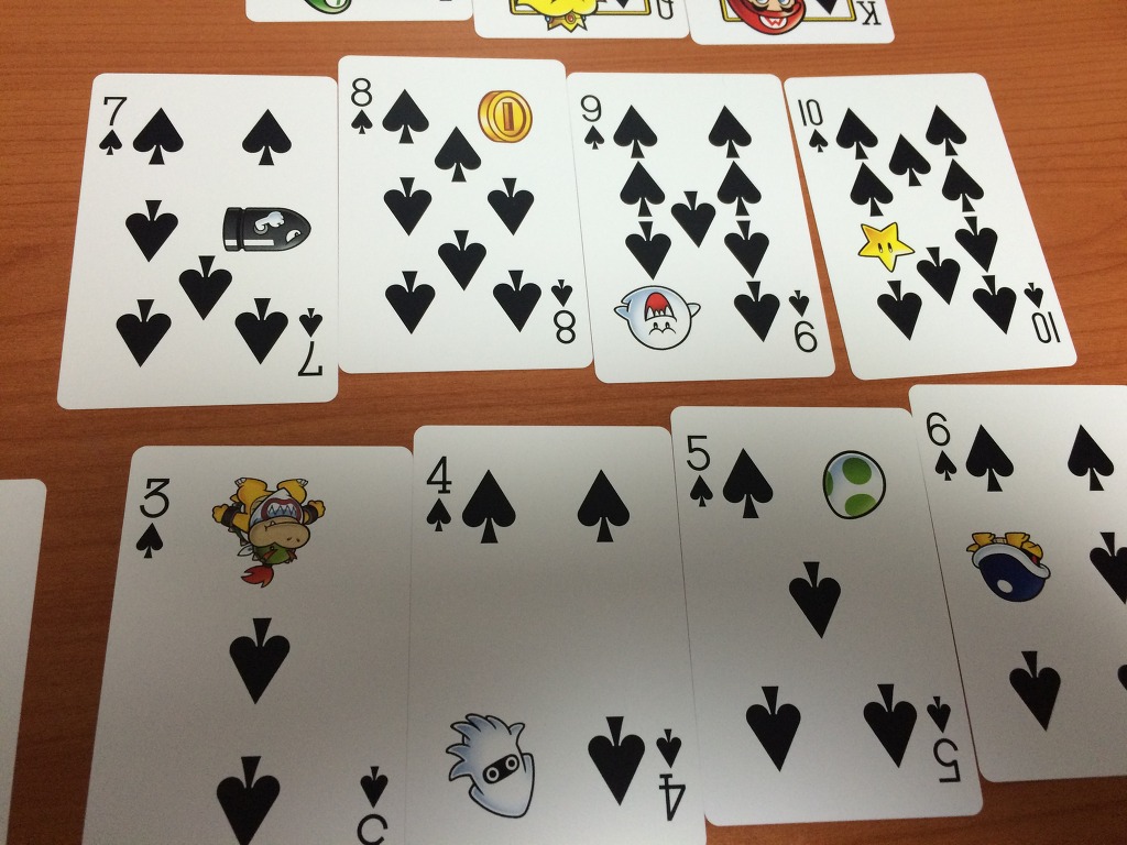 핵 귀여운 닌텐도 마리오 트럼프 카드 입니다! _15.jpg