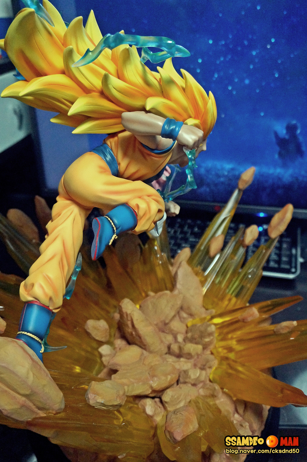 드래곤볼Z 슈퍼사이어인3 손오공VS마인부우 순수악