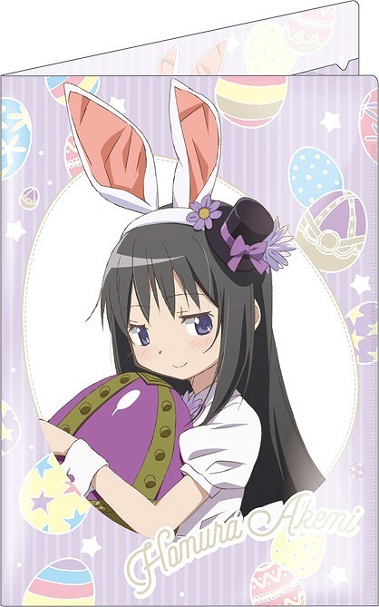 마법소녀 마도카☆마기카: 로손과 콜라보, 토끼귀 장착_39.jpg