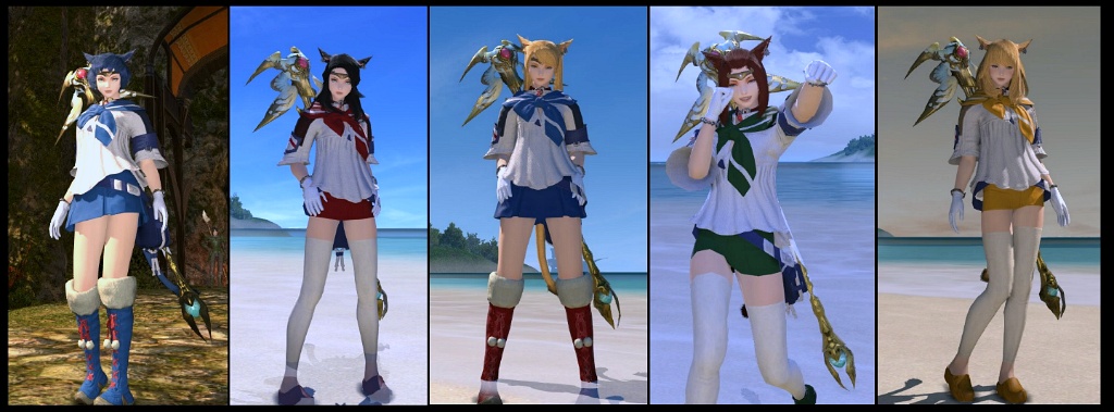 강림!! ~~ 5인의 세일러 미코테 전사들_2.jpg