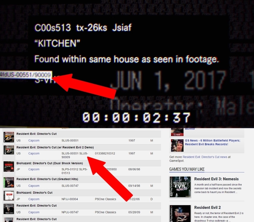 바이오 하자드 7 데모 에 바하2 데모 코드발견 (루머,스포주의)_1.jpg