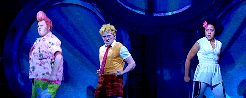 2018년 스펀지밥 뮤지컬 퀄리티 수준과 고증_7.gif