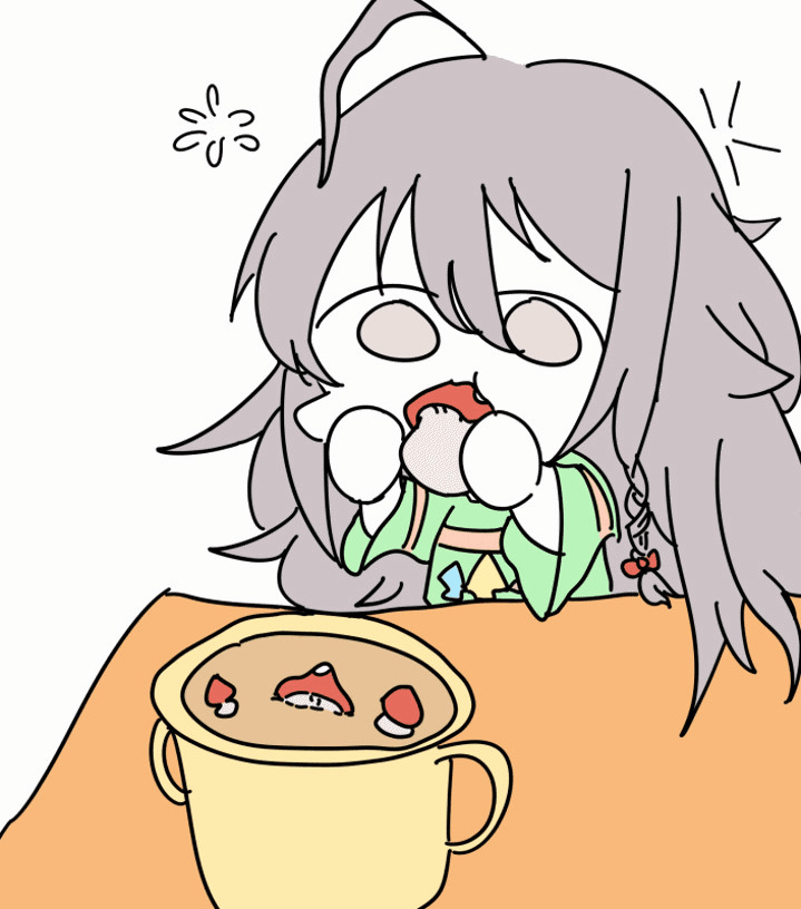 shoko is eating mushroom(71961237).gif