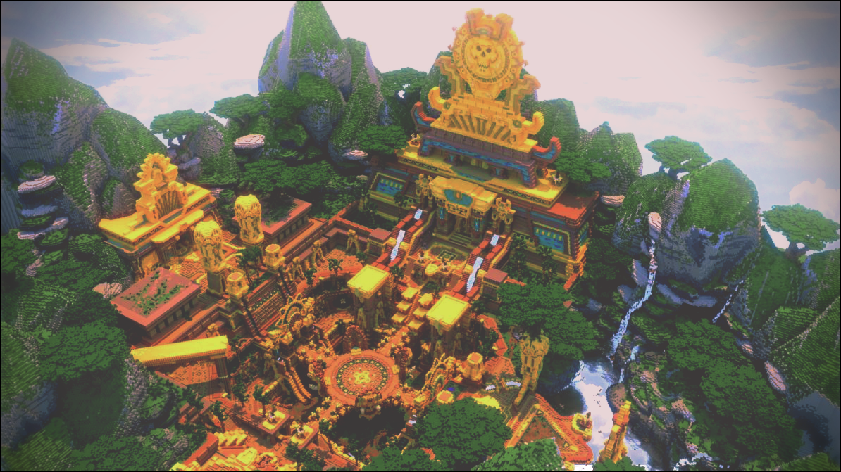 흥미 마인크래프트로 제작한 와우 격아 아탈다자르 도시