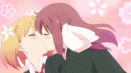 백합) 레즈키스신 모음_1.gif