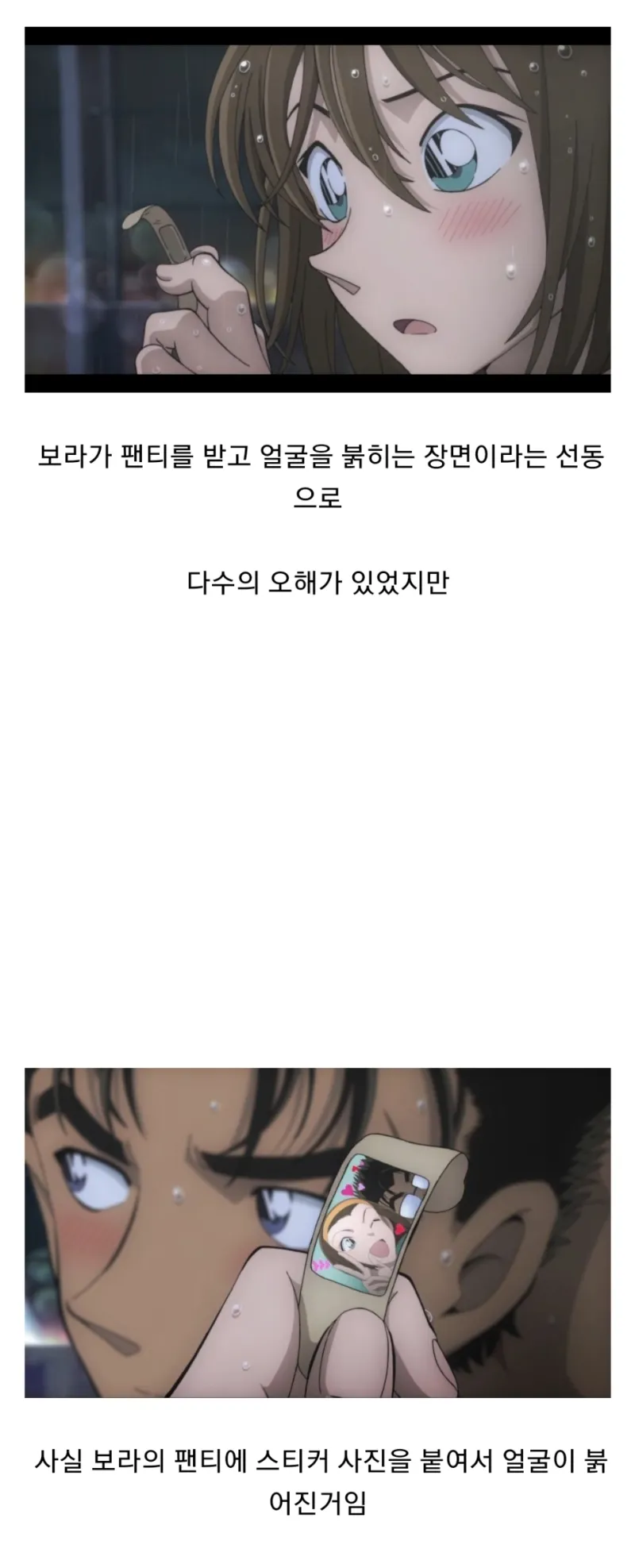 코난 보라 반창고 팬티 짤의 진실jpg