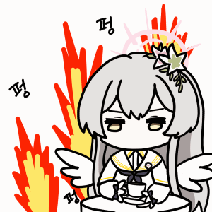 블루아카)아...이왕 사는거 선착순 키링 받고 싶었는데..._1.gif