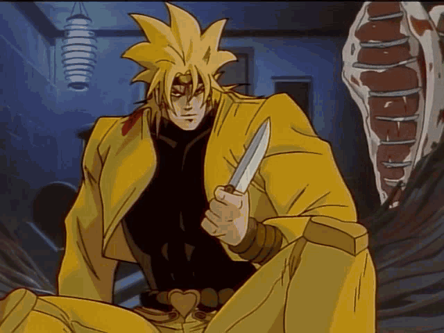 세련된 연출을 보여줬던 죠죠 OVA .gif_1.gif