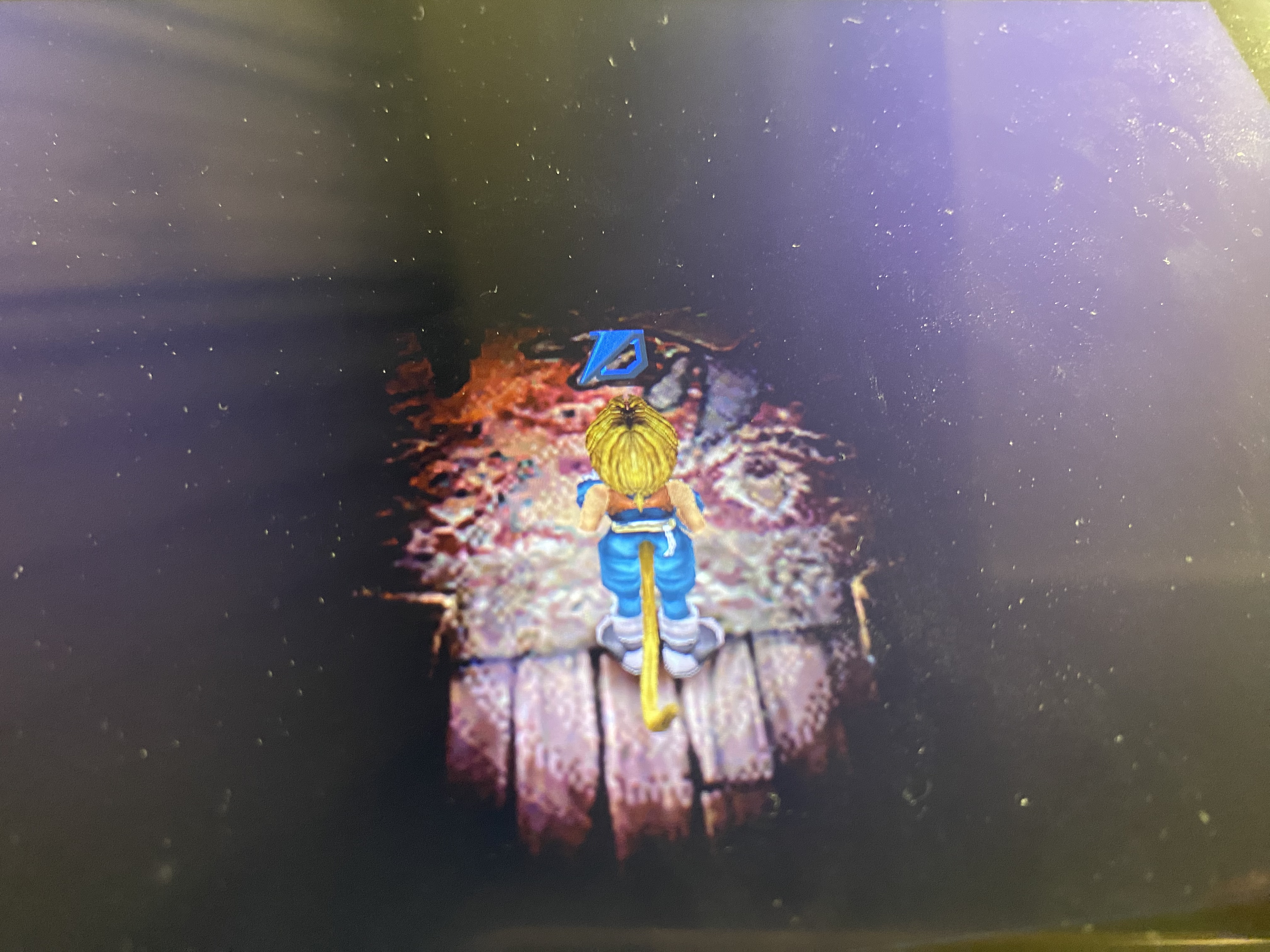 스팀덱 파판9 한글패치만 했는데 파란 아이콘이