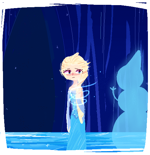 겨울왕국) 난 외롭지 않아!_4.gif