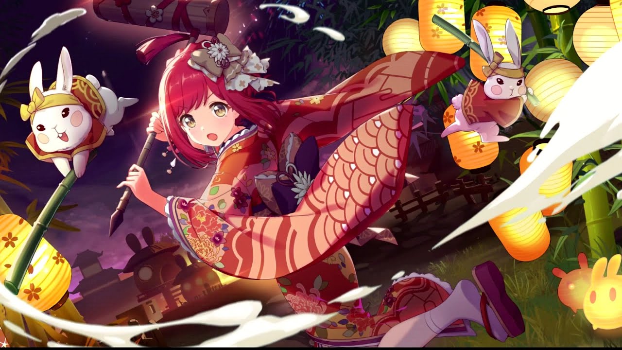 남궁루리 프리코네하시모토 칸나 일러스트