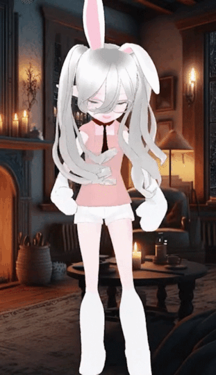 버츄얼 미소녀 육튜버만이 할 수 있다는 동년배 무브_7.gif
