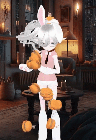 버츄얼 미소녀 육튜버만이 할 수 있다는 동년배 무브_5.gif