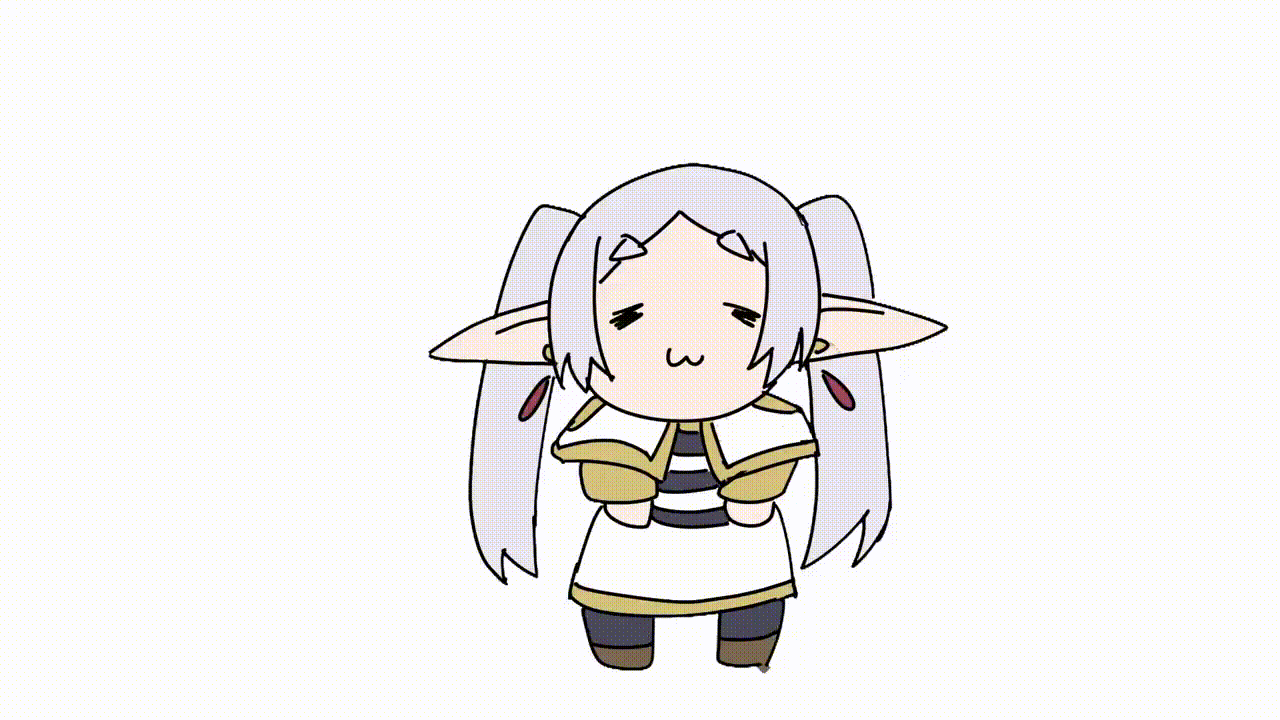 프리렌 귀여운 프리렌 움짤gif
