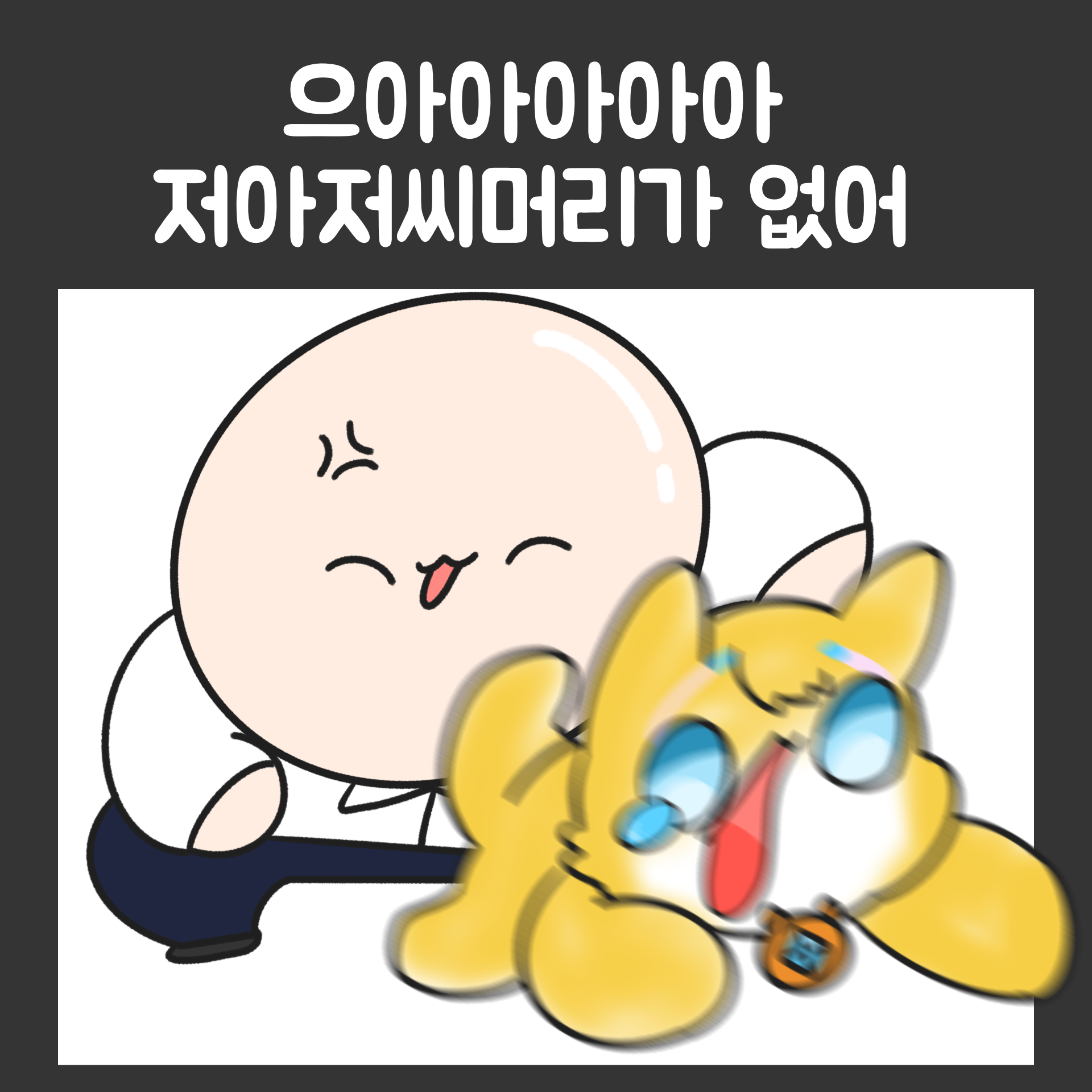 R리노아 대머리가 싫은 리노아냥이