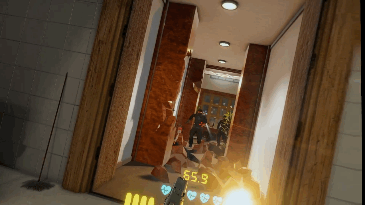 [신작 리뷰] 레일 슈터 갓 겜 등장! Aim Assult 데모 플레이 후기!_11.gif