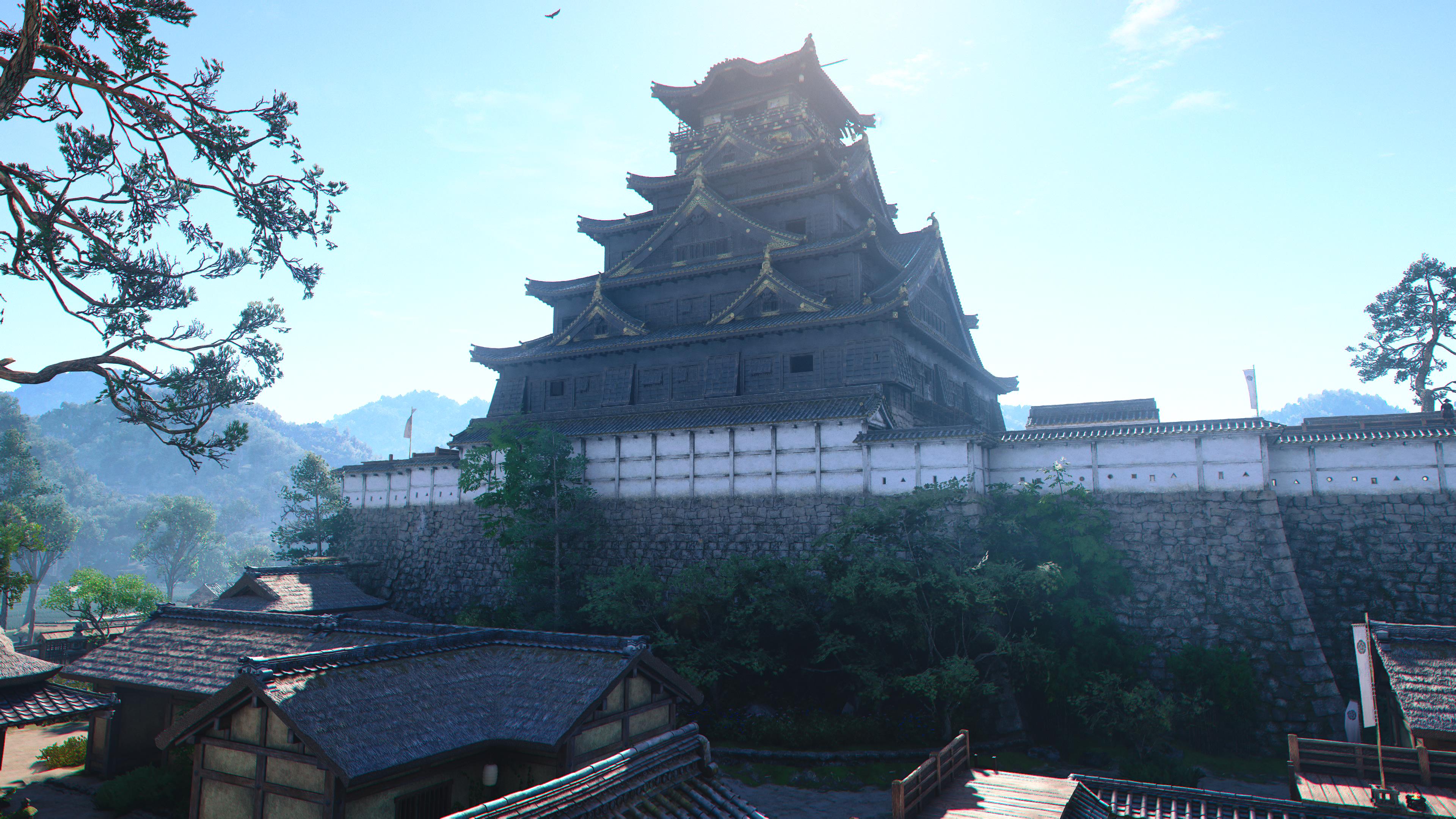 스샷) 어크 섀도우스 - 포토 모드 배경스샷 - 드뎌 오사카성이군요 ㅎㅎ_16.jpg