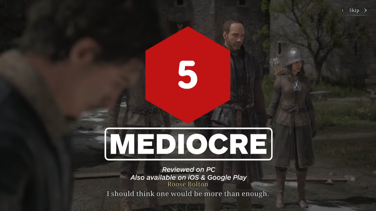 왕좌의 게임 킹스로드 IGN 리뷰