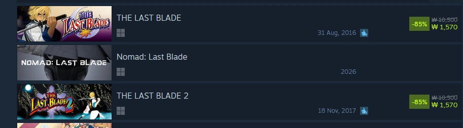 [스팀] 월화의 검사 1, 2 85% 세일 /1,570원