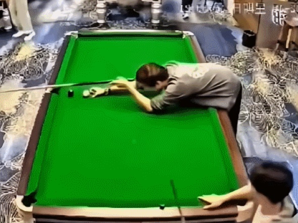 세상에서 가장 즐거운 당구 gif