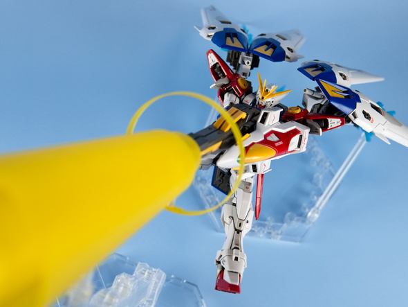 RG 윙제로 _ 빔 연출 파츠 만들어 봤습니다