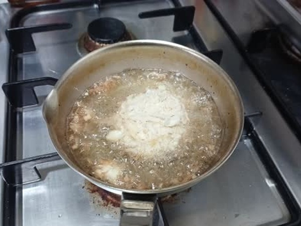 햄카츠 튀겼슴니다